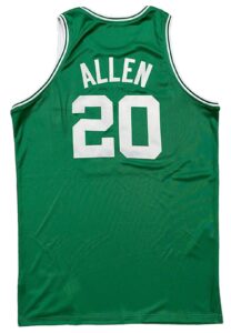 2007-08 Ray Allen Boston Celtics Game-Used HWC Jersey