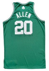 2007-08 Ray Allen Boston Celtics Game-Used Jersey