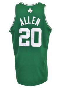 2007-08 Ray Allen Boston Celtics Game-Used Road Jersey