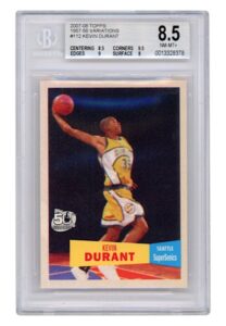 2007-08 Topps 1957-58 Variations Kevin Durant #112