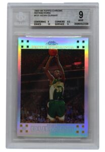 2007-08 Topps Chrome Refractors Kevin Durant #131