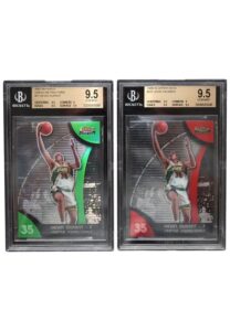 2007-08 Topps Finest Kevin Durant Rookie Green & Red Refractors #71