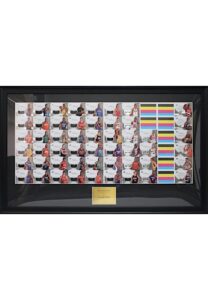 2007-08 Upper Deck Exquisite Uncut Sheet Framed Display With Kevin Durant