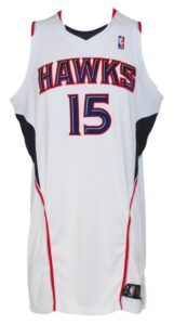 2007-2008 Al Horford Rookie Atlanta Hawks Game-Used Home Jersey