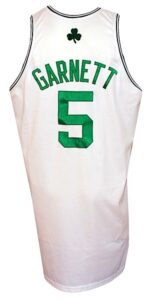 2007-2008 Kevin Garnett Boston Celtics Game-Used Home Jersey