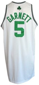 2007-2008 Kevin Garnett Boston Celtics Game-Used Home Jersey