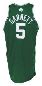 2007-2008 Kevin Garnett Boston Celtics Game-Used Road Jersey