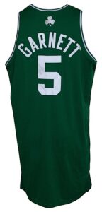 2007-2008 Kevin Garnett Boston Celtics Game-Used Road Jersey