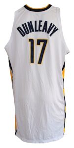 2007-2008 Mike Dunleavy, Jr. Indiana Pacers Game-Used Home Jersey