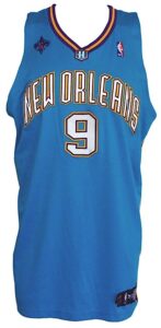 2007-2008 Morris Peterson New Orleans Hornets Game-Used Road Jersey