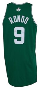 2007-2008 Rajon Rondo Boston Celtics Game-Used Road Jersey