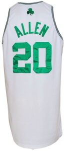 2007-2008 Ray Allen Boston Celtics Game-Used Home Jersey