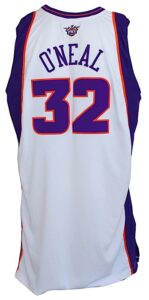 2007-2008 Shaquille O’Neal Phoenix Suns Game-Used Home Jersey