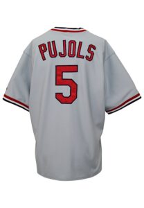 2007 Albert Pujols St. Louis Cardinals Game-Used “TBTC” Road Jersey