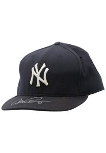 2007 Alex Rodriguez New York Yankees Game-Used & Autographed Cap