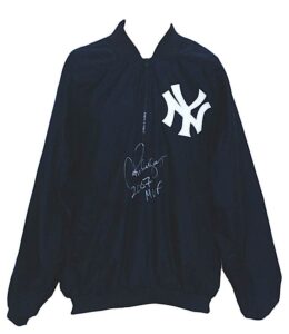 2007 Alex Rodriguez NY Yankees Worn & Autographed Warm-Up Jacket