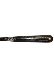 2007 Andruw Jones Atlanta Braves Game-Used & Autographed Bat