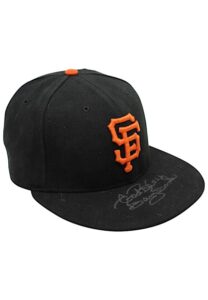 2007 Barry Bonds San Francisco Giants Autographed All-Star Game Cap