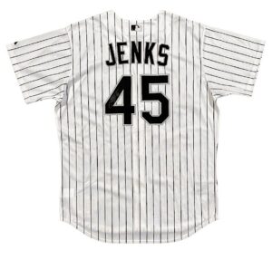 2007 Bobby Jenks Chicago White Sox Game-Used & Signed Home Jersey