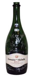 2007 Boston Red Sox World Series Championship Team Signed Celebration Champagne Bottle