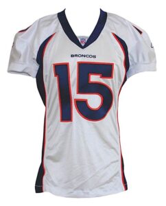 2007 Brandon Marshall Denver Broncos Game-Used Road Jersey