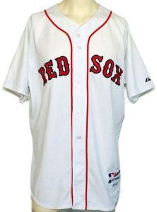 2007 Daisuke Matsuzaka Rookie Boston Red Sox Game-Used Home Jersey