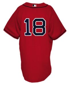 2007 Daisuke Matsuzaka Rookie Boston Red Sox Game-Used Red Alternate Jersey