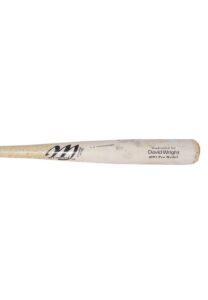 2007 David Wright NY Mets Game-Used Bat