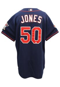 2007 Garrett Jones Minnesota Twins Game-Used & Autographed Alternate Jersey