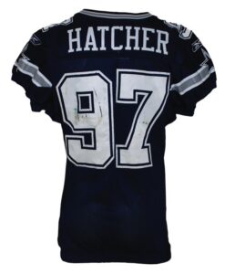 2007 Jason Hatcher Dallas Cowboys Game-Used Road Jersey