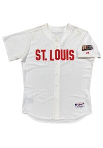 2007 Jason Isringhausen St. Louis Cardinals Game-Used “Civil Rights” Jersey