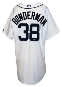 2007 Jeremy Bonderman Detroit Tigers Game-Used Home Jersey