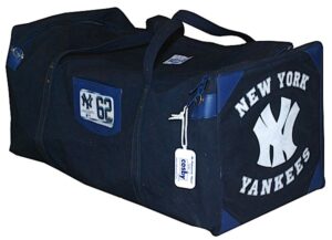 2007 Joba Chamberlain NY Yankees Used Equipment Bag