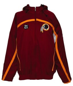 2007 Joe Gibbs Washington Redskins Worn Sideline Jacket