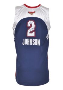 2007 Joe Johnson NBA All-Star Game-Used & Autographed Eastern Conference Jersey (JSA • Sourced from Johnson)