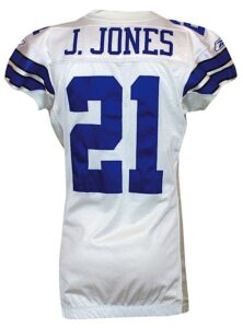 2007 Julius Jones Dallas Cowboys Game-Used Home Jersey