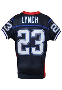 2007 Marshawn Lynch Buffalo Bills Rookie Game-Used Home Jersey