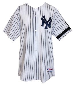 2007 Melky Cabrera Rookie New York Yankees Game-Issued Home Jersey