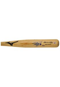 2007 Mike Piazza Oakland Athletics Game-Used & Autographed Bat