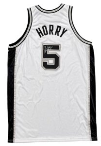 2007 Robert Horry San Antonio Spurs NBA Finals Game-Used & Signed Jersey