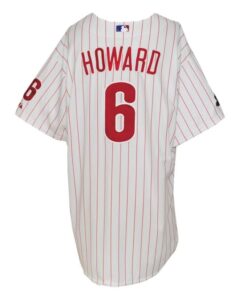 2007 Ryan Howard Philadelphia Phillies Game-Used Home Jersey