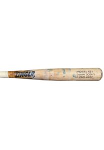 2007 Sammy Sosa Texas Rangers Game-Used Home Run #590 Bat