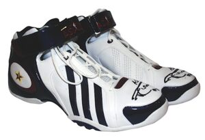 2007 Tim Duncan San Antonio Spurs Game-Used & Autographed Las Vegas All-Star Game Shoes