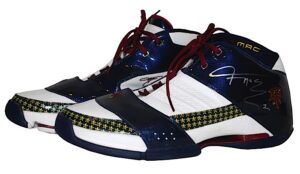 2007 Tracy McGrady Western Conference Game-Used & Autographed Las Vegas All-Star Game Sneakers