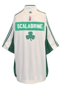 2008-09 Boston Celtics Player-Worn Warm-Up Home Items — Tony Allen, Kendrick Perkins Suit, Bill Walker & Brian Scalabrine