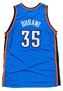 2008-09 Kevin Durant Oklahoma City Thunder Game-Used Jersey