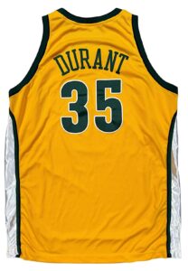 2008-09 Kevin Durant Seattle SuperSonics Pro-Cut Jersey