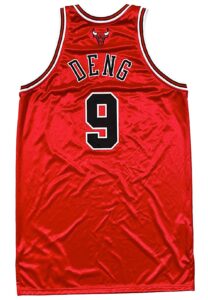 2008-09 Luol Deng Chicago Bulls Game-Used & Signed Latin Nights Jersey