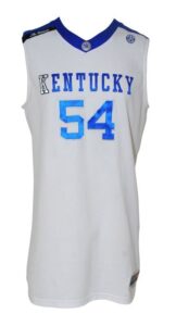 2008-09 Patrick Patterson Kentucky Wildcats Game-Used Home Jersey