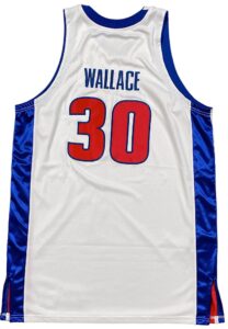 2008-09 Rasheed Wallace Detroit Pistons Game-Used Jersey